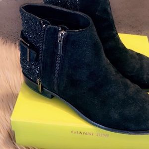 Black Gianni Bini booties. Size 10